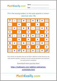 We may earn a commission through links on our site. Simple Maths Puzzles With Answers Games And Worksheets