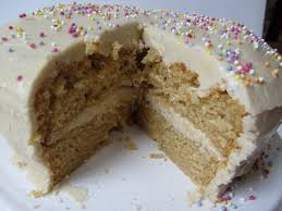 A sponge cake is a classic recipe, served at weddings, birthdays and afternoon tea alike. Caramel Cake Lucy S Friendly Foods