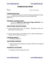 Tags Resume For Fresher Mechanical Engineering Student Engineering Resume Career Objectives For Resume Resume Objective
