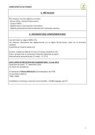 Fiche m?tier op?rateur de saisie. Fiche Metier Coordinateur De Formation