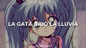 La gata bajo la lluvia. La Gata Bajo La Lluvia Cover Hatsune Miku Lyrics Espanol Youtube