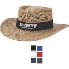 Golfer Shape Cap Outdoor Wear Hat Band Straw Hat