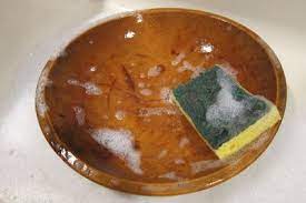 How To Clean An Old Wooden Bowl Willow Vale Woodturning Wooden Bowls Wooden Dough Bowl Cleaning Wood
