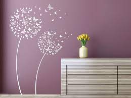 Wandtattoo Schmetterlingsblumen Malerei Schlafzimmer Wande Wandmalerei Ideen Wohnzimmer Schlafzimmer Wand Designs