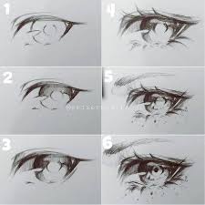 Step how to draw a nose. Art Tutorials On Instagram Follow Howto Manga Credits To Reizeru Ar Anime Drawings Tutorials Anime Eye Drawing Eye Drawing Tutorials