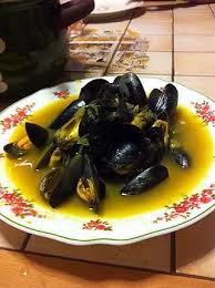 Moules Aux Curry Et Gingembre Inspiration Asiatique Recette Moules Curry Recettes De Cuisine Recette Fruit De Mer