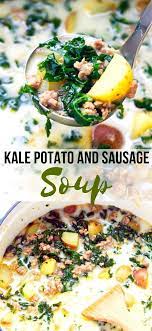 Easy Kale Potato And Sausage Soup Recipe Aka Zuppa Toscana Sausage Soup Recipes Kale Soup Recipes Sausage And Kale Soup