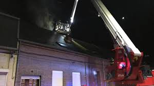 Caudry La Grande Echelle De Sortie Pour Un Feu De Cheminee Rue Leon Blum