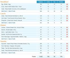 Misc How Is My Diet Plan Looking Cutting Bodybuilding