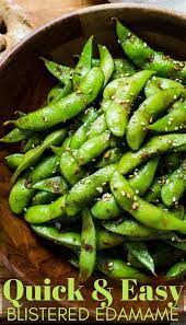 Blistered Edamame Recipe Edamame Recipes Edamame Recipes Healthy Edamame Recipes Spicy