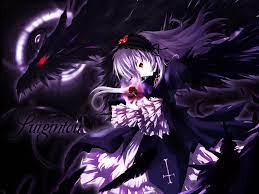 Anime girls, original characters, gothic. Dark Anime Girl Wallpapers Top Free Dark Anime Girl Backgrounds Wallpaperaccess