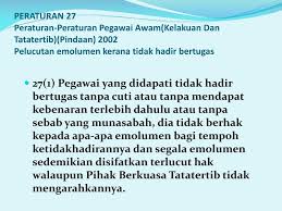 Start by marking peraturan peraturan pegawai awam (kelakuan dan tatatertib) 1993 ;peraturan peraturan lembaga tatatertib perkhidmatan awam 1993: Ppt Di Taklimat Pengurusan Tatatertib Powerpoint Presentation Free Download Id 1308460