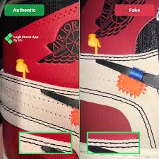 Nike Air Force 1 Off White Black Legit Check Step 10 Analyze The Stitching On The While Panel In 2020 Air Jordans Jordans Jordan 1
