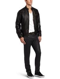 Levi S Men S Faux Leather Bomber Jacket Jacket Leatherjacket Faux Leather Bomber Jacket Mens Outfits Leather Bomber Jacket