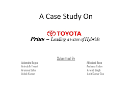 1.what buyer value is created with the hybrid powertrain as implemented in the prius? Toyota Prius Case Study