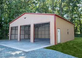 Metal carport is a structure used to protect your valuable assets from severe weather conditions. 40x35x12 Commercial Garage With Insulation Village Carports