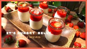 Sebenarnya aku dapat resepi nih daripada. Strawberry Panna Cotta Anti Gagal Dessert Lumer Manis Dan Cantik Asal Italia With Eng Sub Youtube