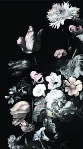 Dark Pastel Android Iphone Desktop Hd Backgrounds Wallpapers 1080p 4k 128146 Hdwallpapers Androi Floral Wallpaper Flower Wallpaper Dark Wallpaper