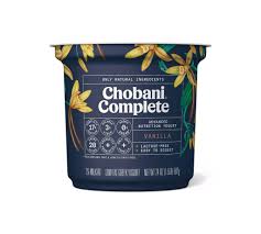 Nothing goes better together than coffee and vanilla. Chobani Complete Vanilla Greek Yogurt Kademalli