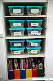 By developing a system for organizing your business cards, you'll so, keep a spare business card holder with you. Organized Craft School Supplies The Sunny Side Up Blog