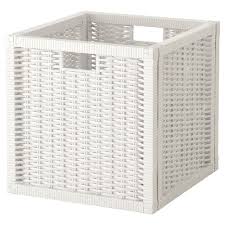 Branas Kurv Hvid 32x34x32 Cm Ikea Ikea Basket Ikea Kallax Shelving