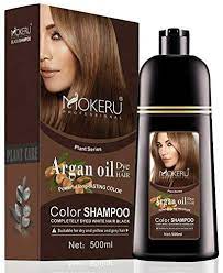 It turns out that purple shampoo isn't just for blondes. Mokeru Argan Oil Dye Hair Color Shampoo 500ml Dark Brown 02 Buy Online At Best Price In Uae Amazon Ae