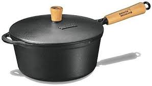 Cacarola Cabo De Madeira Tampa De Ferro 1 2 Litros 17 Cm Diametro Panelas De Ferro Fundido Ferro Fundido Panelas De Ferro