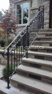Custom railing tech manufactures and installs exterior railings and gates in a variety of options for your porch, deck, stairs or anywhere else on. Metal Exterior Stair Railings Safe Steps And Handrails