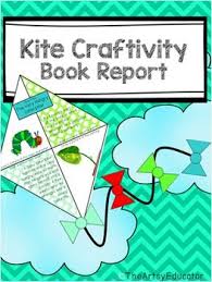 Kite Book Report Spring Or Summer Craftivity Book Report Craftivity Spring Craftivity