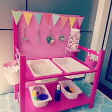 Diy Matschkuche Mud Kitchen Ikea Ivar Ikea Ivar Ikea Kinder Spielzeug Garten