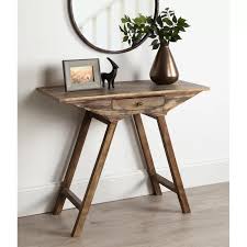 Pringle Chic Small Wooden Console Table In 2020 Wooden Console Table Small Console Tables Wooden Console