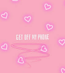 Get Off My Phone Wallpaper Phone Wallpaper Pink Pink Wallpaper Iphone Phone Wallpaper