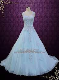 Blue Wedding Dress Cinderella Wedding Dress Princess Wedding Etsy In 2021 Ball Gown Wedding Dress Wedding Dresses Cinderella Ball Dresses