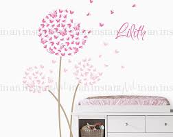 Lowenzahn Wandtattoo Schmetterlinge Schmetterling Wandtattoo Babyzimmer Wandtattoos Kinderzimmer Kinder Zimmer
