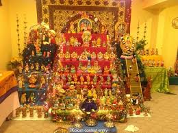 Janaki S Golu And Theme Janmashtami Decoration Golu Mandir Decoration
