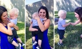Heart Melting! Child with Amputated Limb Hugs Stranger for This Reason