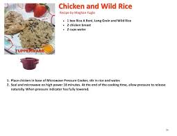 Chicken And Wild Rice In 2020 Pressure Cooker Recipes Microwave Pressure Cooker Tupperware Pressure Cooker Recipes
