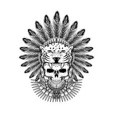 Aztec Jaguar Warrior Drawings Aztec Jaguar Warrior Aztec Warrior Mug Warrior Drawing Aztec Warrior Tattoo Aztec Drawing