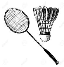 Badminton sport invitation poster or flyer background with empty space, banner template. Hand Sketch Badminton Racket And Shuttlecock Illustration Royalty Free Cliparts Vectors And Stock Illustration Image 56944369