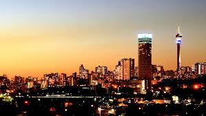 Last Sunset Of The Year Johannesburg Skyline South Africa Vacation Johannesburg City