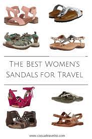 The Best Women S Sandals For Travel Cute And Comfy Sandals For Your Summer Vacation Travel Shoes Travel Sandals Best Carry On Luggage