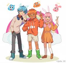 The darwin's game anime premieres on january 3rd, 2020! Julia On Twitter Anime Vs Cartoon The Amazing World Of Gumball World Of Gumball