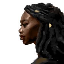 Thursday artwork, had fun with this #art #nubian #blackgirlmagic  #characterart #africanart #glow #glowythings #hotgal #brownskin #melanin