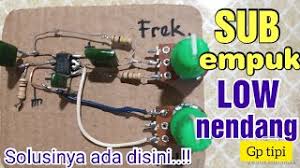 Maybe you would like to learn more about one of these? Filter Subwoofer Bass Empuk Ic 4558 Audio Rakitan