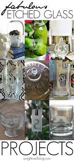 Silhouette Glass Etching Kit Projects A Night Owl Blog Glass Etching Silhouette Crafts Glass