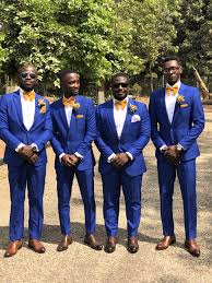 Men S Royal Blue And Gold Wedding Dress For Groomsmen Royal Blue Suit Wedding Blue Wedding Dress Royal Royal Blue Wedding Theme