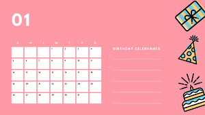 It's hard enough managing your own time. Free Printable Customizable Birthday Calendar Templates Canva