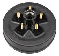 Lippert Lippert® 10" Brake Drum Hub for 3,500-lb. Axle - 5 on 4.5", 1/2"  Stud - 126003