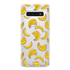 The samsung galaxy s10 plus has a beautiful glass body with barely any bezel around the huge display, but i f you want to keep your phone in pristine condition, investing in this case enables s10 plus owners to attach one of moment's proprietary lenses to either the regular or telephoto camera. Fooncase Bananas Phone Case Samsung S10