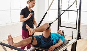 Pilates is a safe and effective method of rehabilitation and exercise that focuses on muscular balance. Shop Pilates Reformers For Rehab Physio Exercise Merrithew